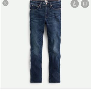 NWT J Crew 9” Vintage Straight Jeans. Size 29.